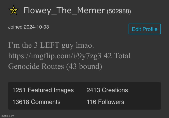 Just realized I hit 500k, what do yall want me to do to celebrate? | made w/ Imgflip meme maker