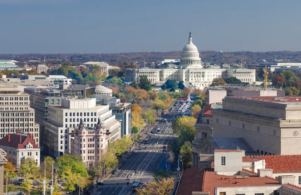 Washington, D.C., home of the Trump Crime Family Blank Meme Template