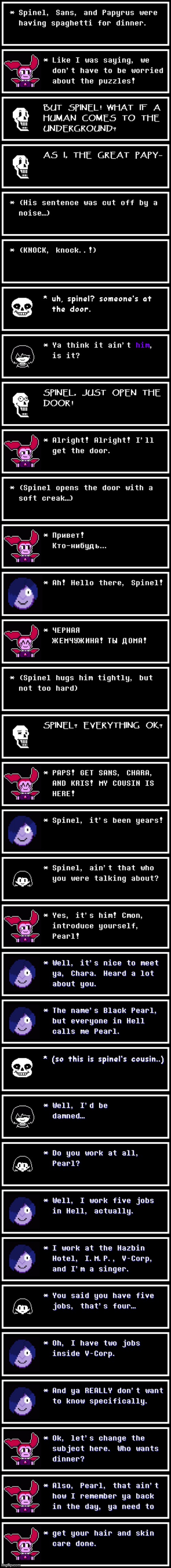 Welcome Home (Part 1) [part two will be when official expressions are given to me and this part will get a remaster] | made w/ Imgflip meme maker