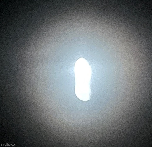 I accidentally moved my phone while taking a moon photo, so here’s a baguette moon temp | image tagged in baguette moon | made w/ Imgflip meme maker