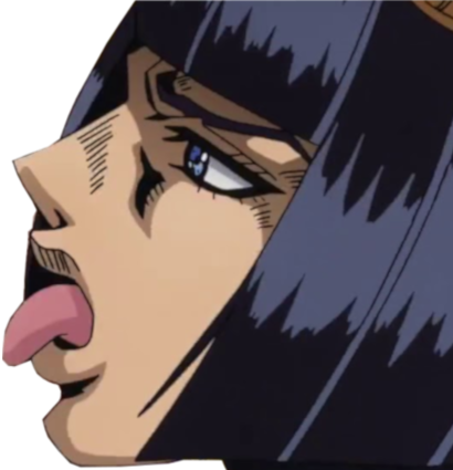 JJBA Lick Blank Meme Template