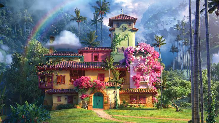 Disney Encanto Magical Madrigal House 4K Wallpaper Blank Meme Template