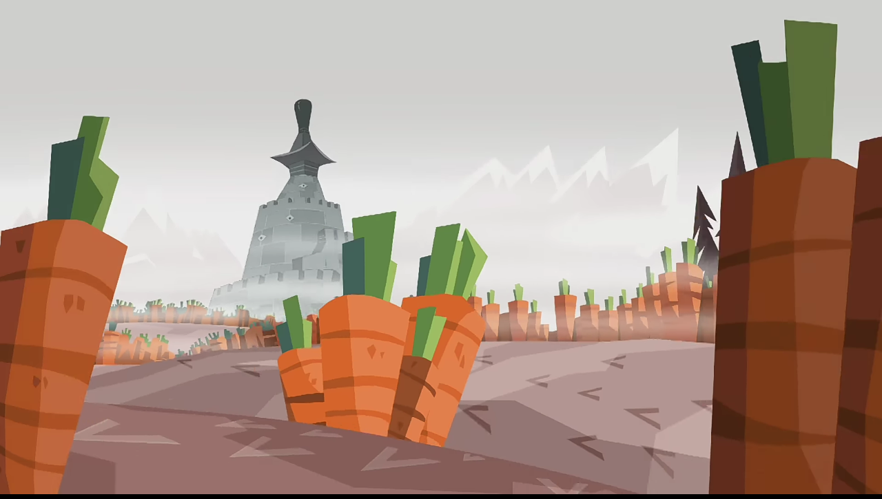 Rabbit Castle - Carrot Forest Blank Meme Template