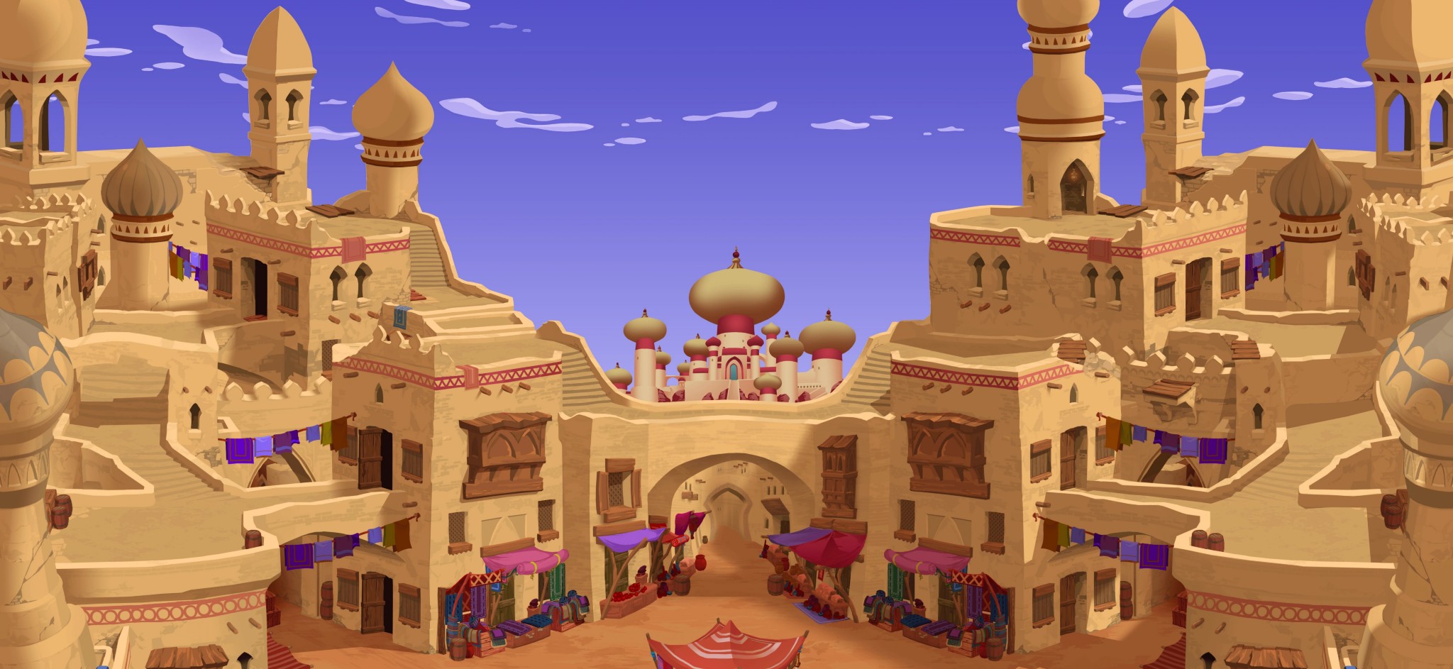Agrabah Kingdom Hearts Blank Meme Template