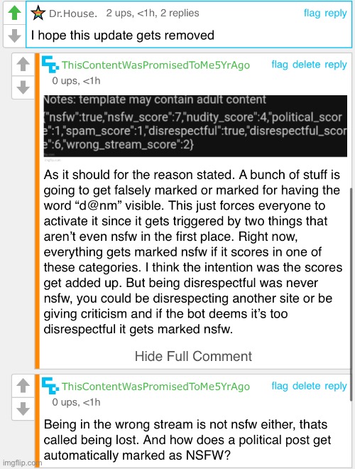 I respect the attempt but this is not how it should be done. This update better be satire. | made w/ Imgflip meme maker
