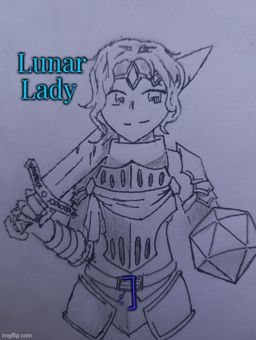 Lunar Lady (request from .Shiver. ) | Lunar Lady; :] | image tagged in lunar lady | made w/ Imgflip meme maker