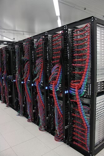 server cable management Blank Meme Template