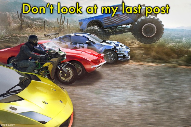 The crew 1 | Don’t look at my last post | image tagged in the crew 1 | made w/ Imgflip meme maker