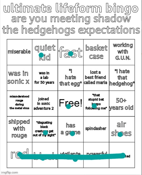 am i it | image tagged in ultimate lifeform bingo by getawax | made w/ Imgflip meme maker