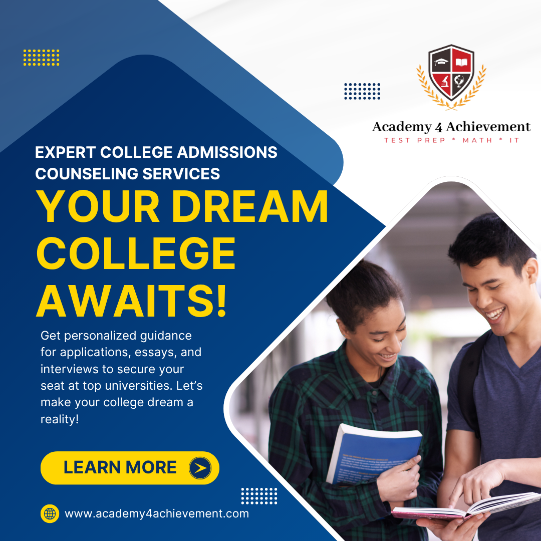 Expert College Admissions Counseling | Academy 4 Achievement Blank Meme Template