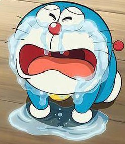 crying doraemon Blank Meme Template