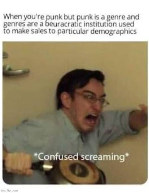 punk is the system | image tagged in punk | made w/ Imgflip meme maker