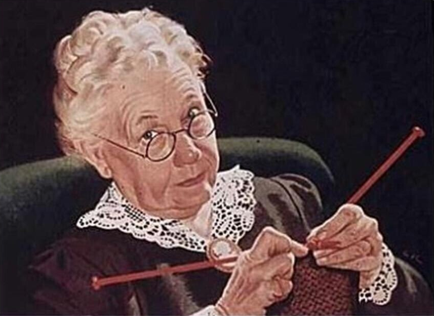 granma questioning Blank Meme Template