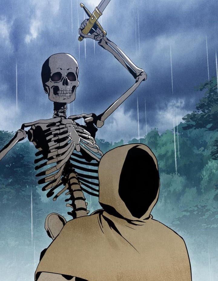 Backstabbing Skeleton Blank Meme Template