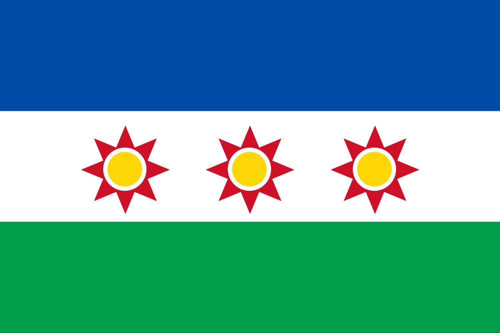 Mesopotamian Syria flag Blank Meme Template