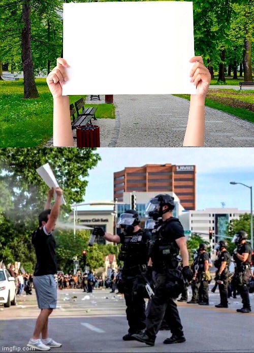 Got Peppersparyed Blank Meme Template