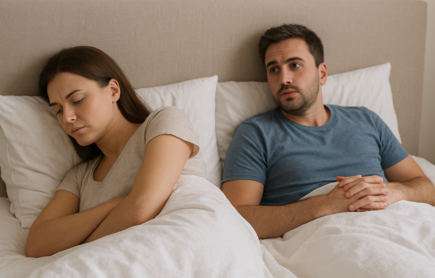 Wife ignores husband Blank Meme Template