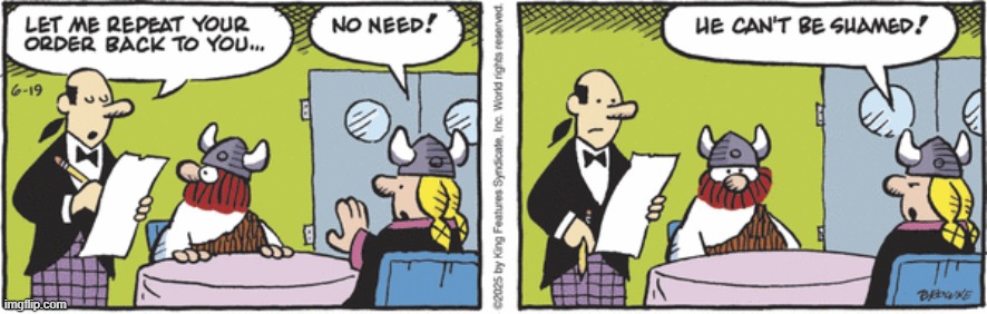 Hagar The Horrible | image tagged in comics | made w/ Imgflip meme maker