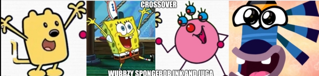 Wubbzy spongebob ink and juga Blank Meme Template