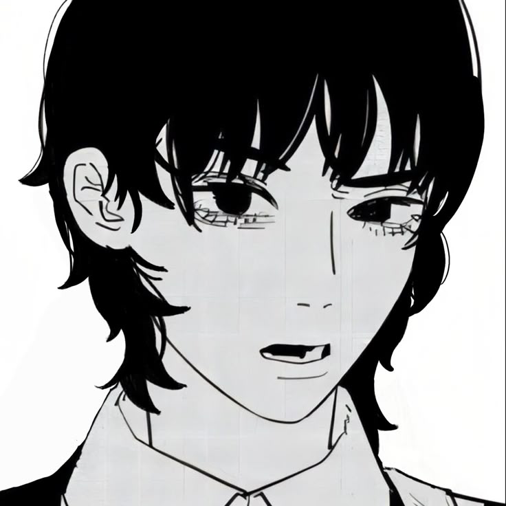 Asa with short hair Blank Meme Template