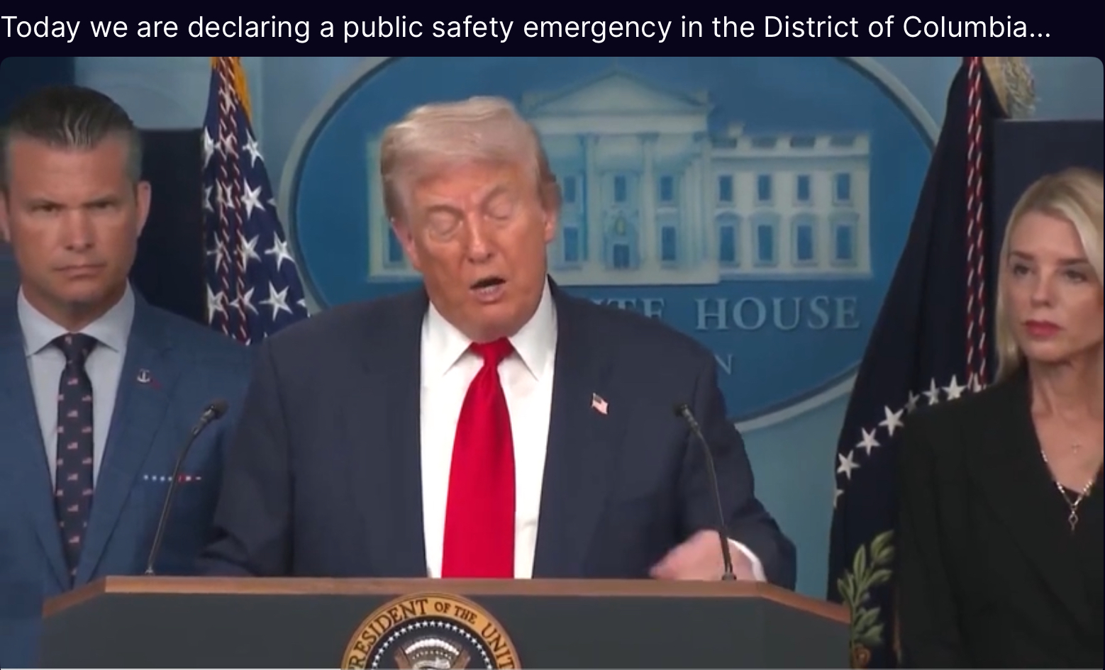 Trump news conference Blank Meme Template