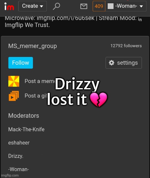 Drizzy lost it 💔 | made w/ Imgflip meme maker