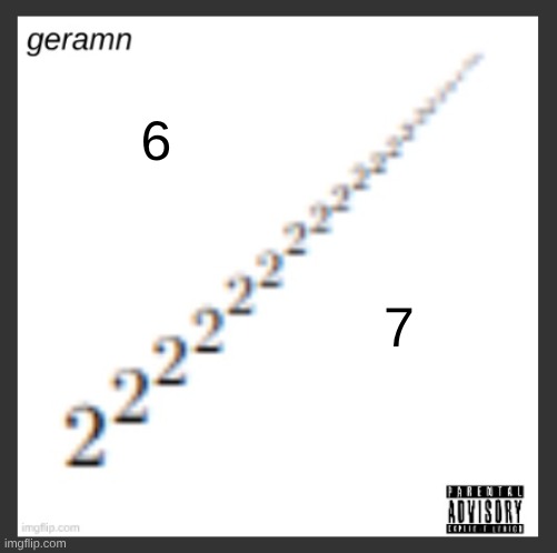 geramn's album announcement template | 6; 7 | image tagged in geramn's album announcement template | made w/ Imgflip meme maker