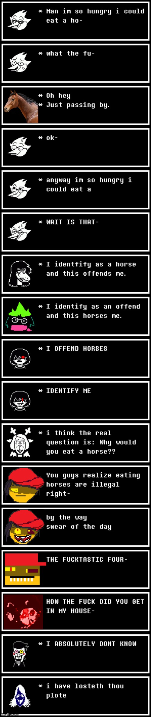 mmmh tasty susie | image tagged in deltarune,memes | made w/ Imgflip meme maker