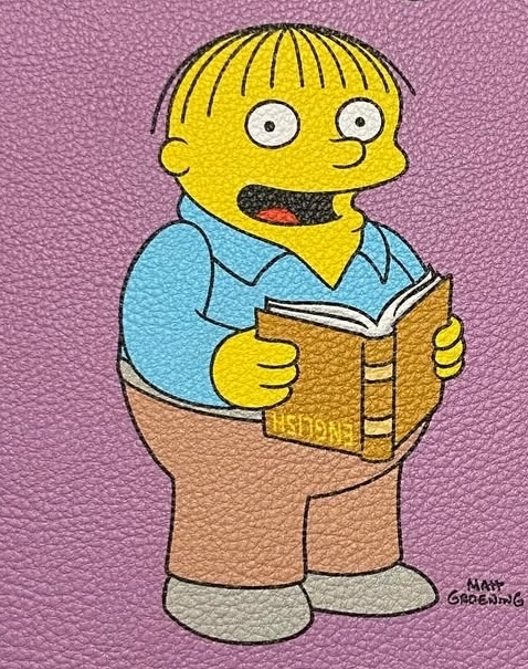 Ralph with a book Blank Meme Template
