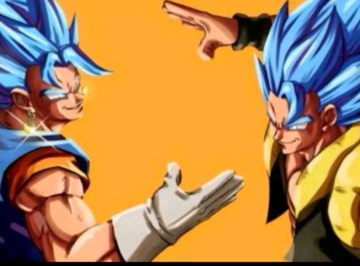 vegito gogeta Blank Meme Template