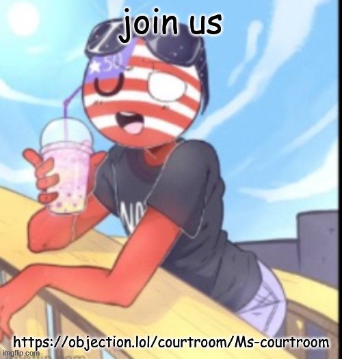 twink 'merica | join us; https://objection.lol/courtroom/Ms-courtroom | image tagged in twink 'merica | made w/ Imgflip meme maker