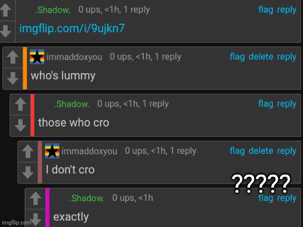guys who's lummy | ????? | made w/ Imgflip meme maker