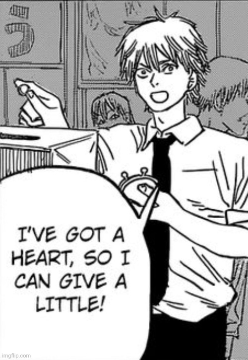 Me too denji | made w/ Imgflip meme maker