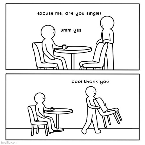 Are You Single? | image tagged in comics | made w/ Imgflip meme maker