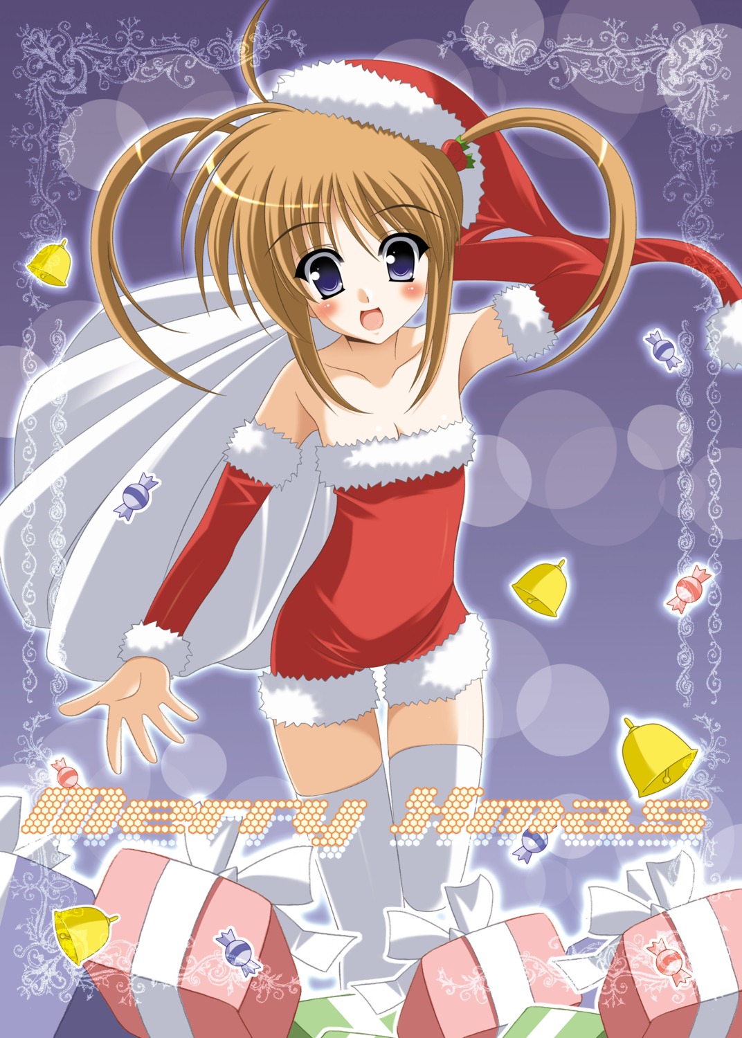 Christmas anime Blank Meme Template