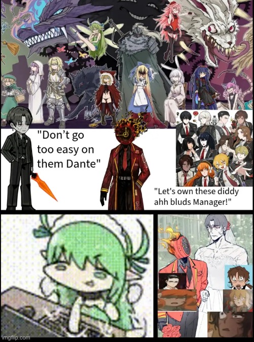 image tagged in memes,shitpost,project moon,black souls,limbus company,diddy | made w/ Imgflip meme maker