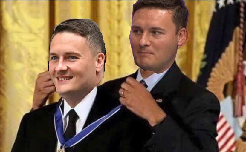 Wesley Streeting Obama Medal Blank Meme Template