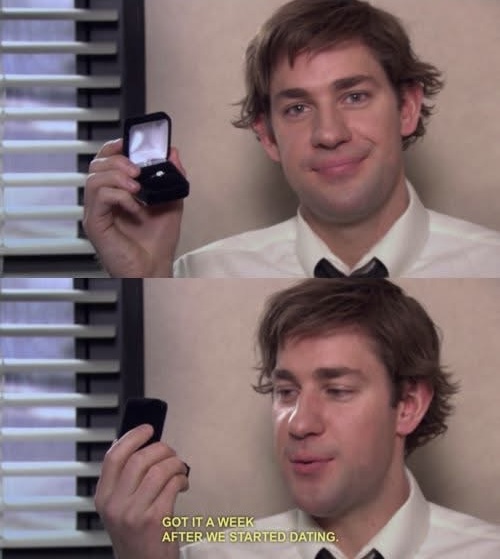 Jim Proposal Blank Meme Template