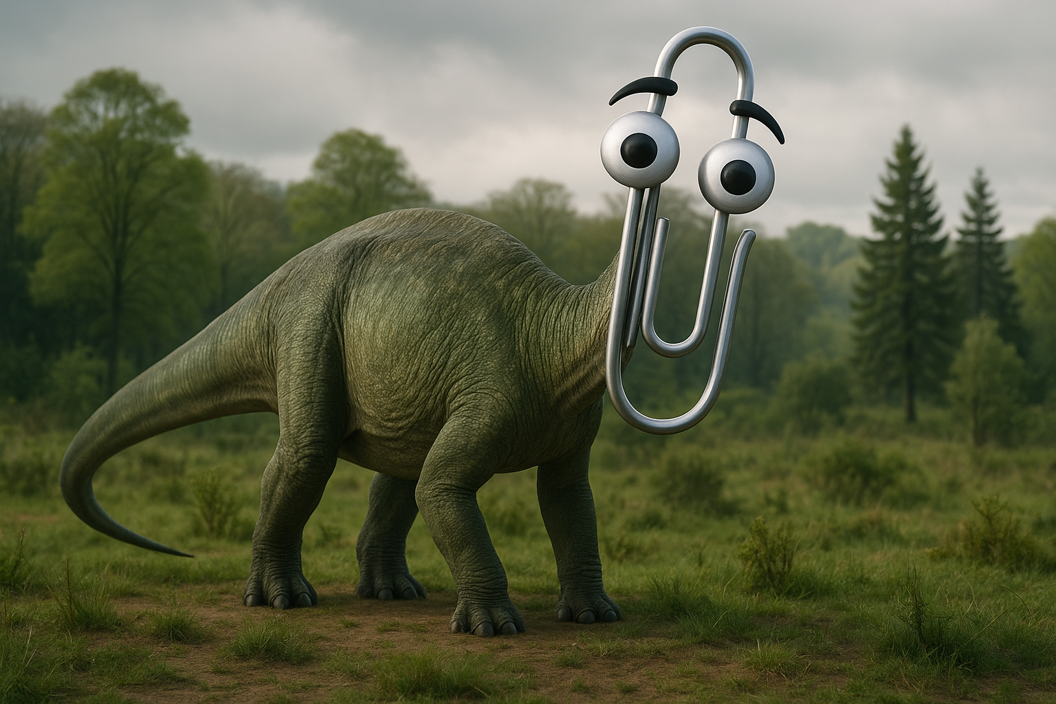 MMTDinoClippy Blank Meme Template