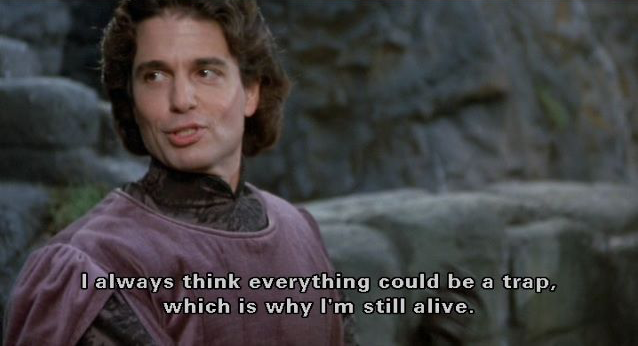 Princess Bride Always a Trap Blank Meme Template