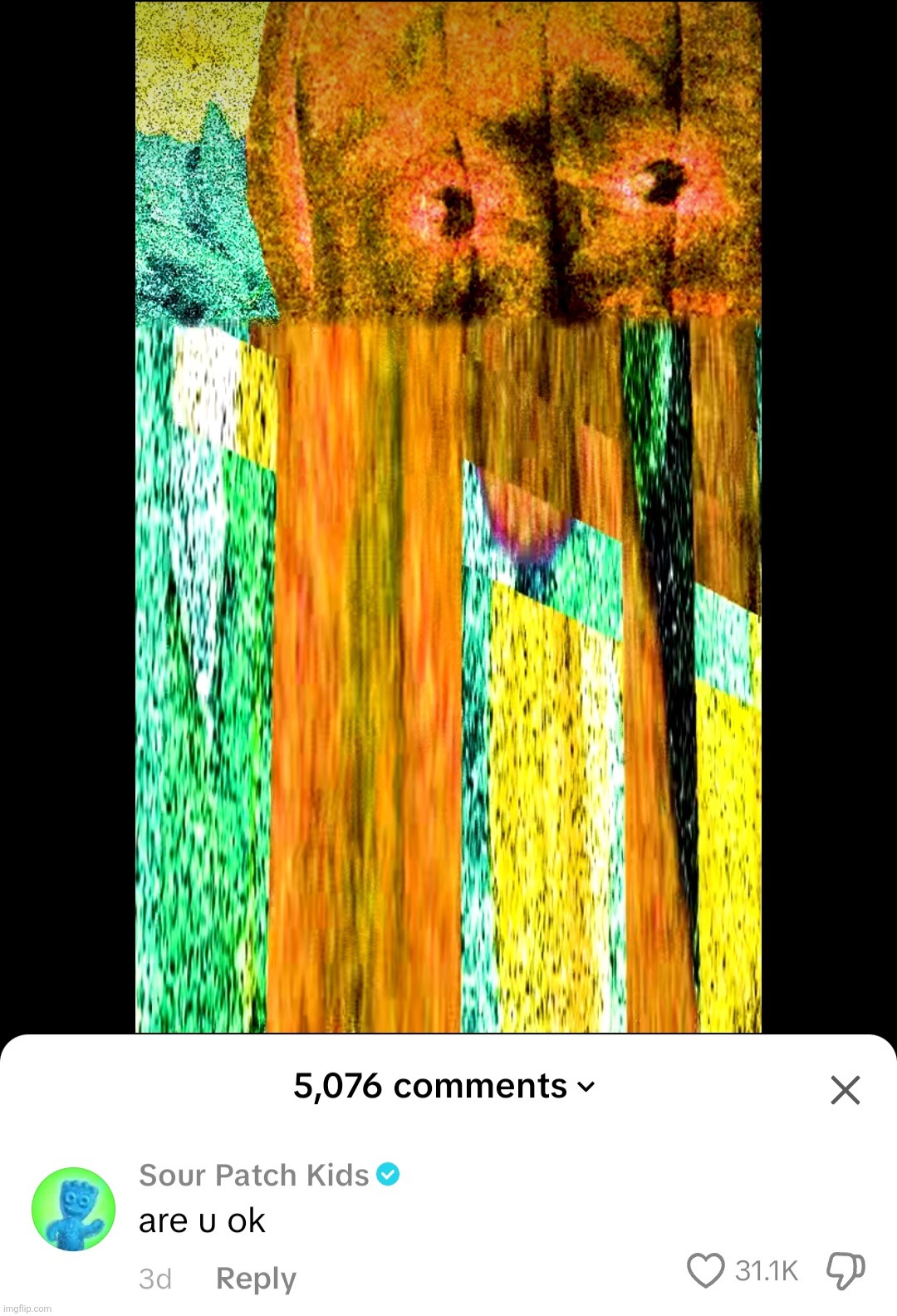 this was posted to the Nutter Butter tiktok account (yes the peanut butter cookie) | made w/ Imgflip meme maker
