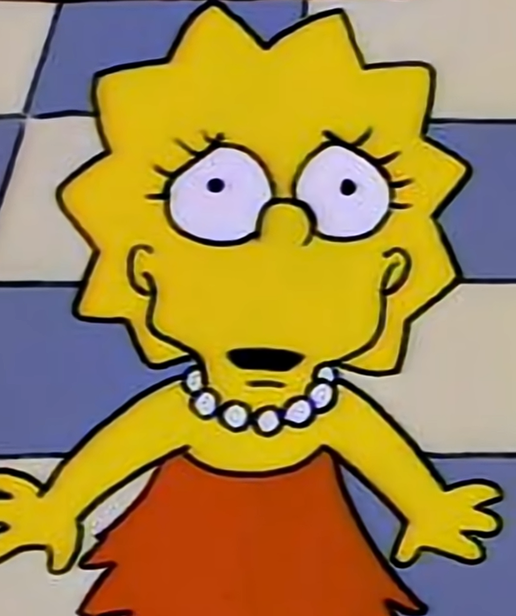 lisa simpson Blank Meme Template