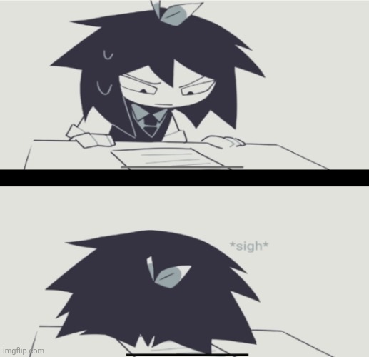 Abbie struggling with homework | image tagged in abbie struggling with homework | made w/ Imgflip meme maker