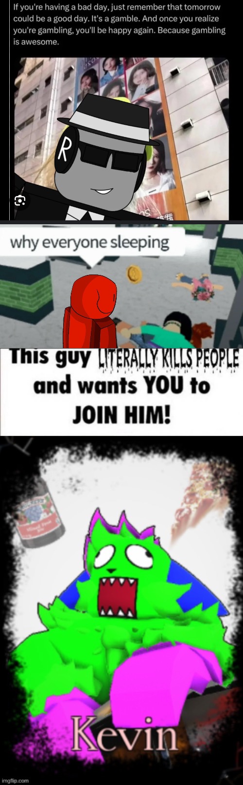 image tagged in forsaken memes,sans le topic,what if i make a forsaken character an oc | made w/ Imgflip meme maker