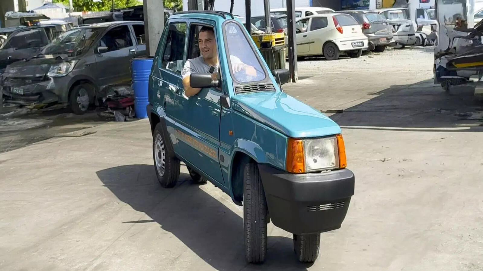 Thin car Blank Meme Template