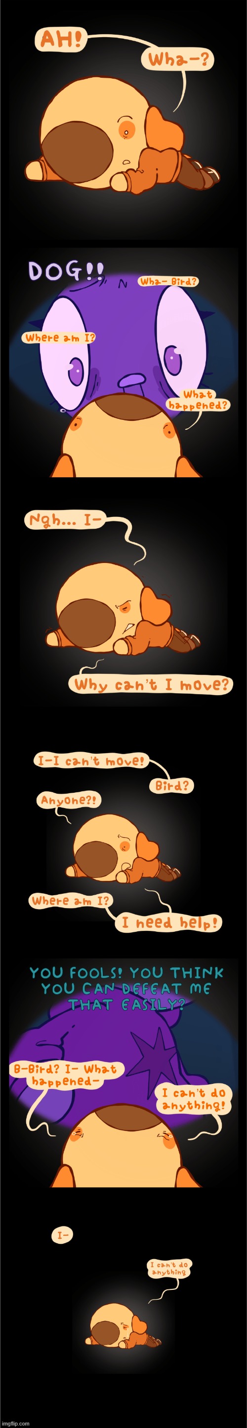 image tagged in dog,plushie,trapped,bird,frog,wizard | made w/ Imgflip meme maker