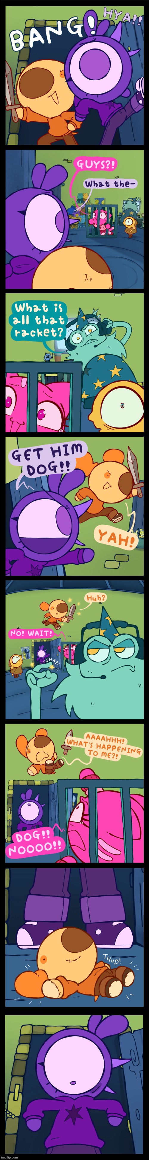 image tagged in bird,dog,frog,wizard,plushie,oh no | made w/ Imgflip meme maker