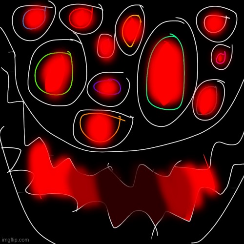 The longer you stare at the void, the more you'll see its face | image tagged in possible oc | made w/ Imgflip meme maker