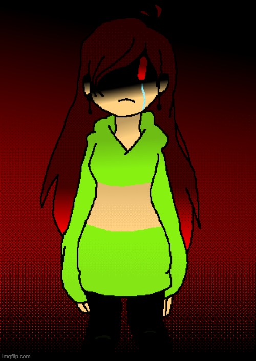 Chara | image tagged in art | made w/ Imgflip meme maker