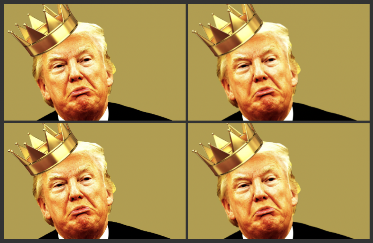 Good King Donald Blank Meme Template